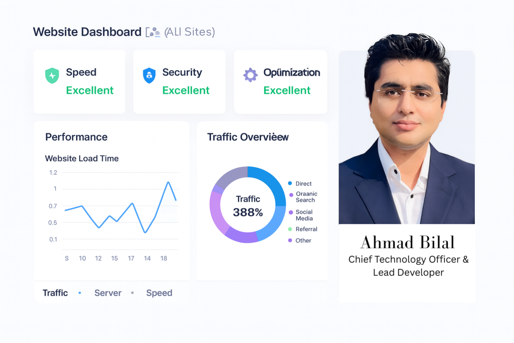 Ahmad Bilal - Security team lead portrait